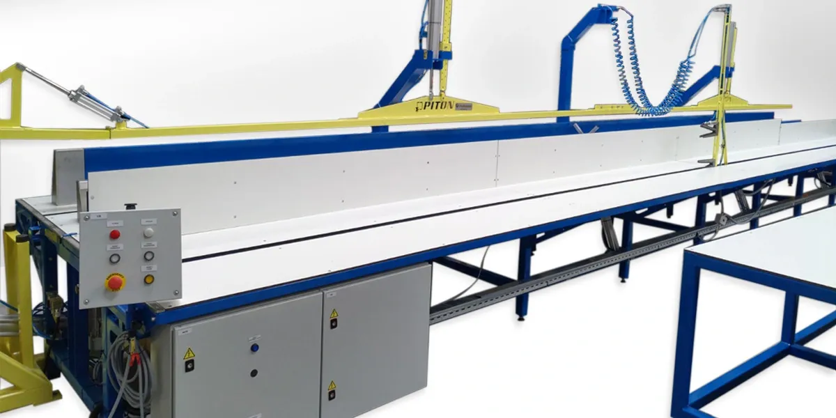 Flexible Duct Insulation & Packing Machine - Insulation & Packing equipment by Piton Engineering