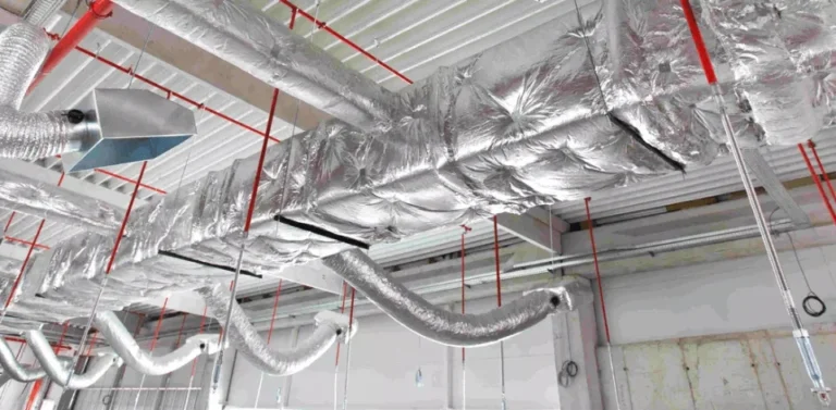 flexible ducts installed